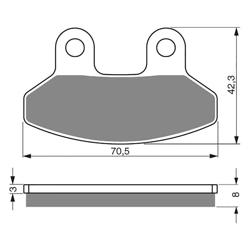 GOLDfren Brake Pads - S3 Sintered Sports