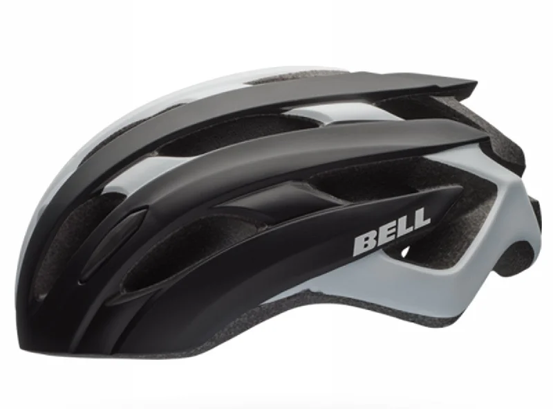 Bicycle helmet tracking number-Bell Event Road Helmet - Matt Black-White Road Bloc