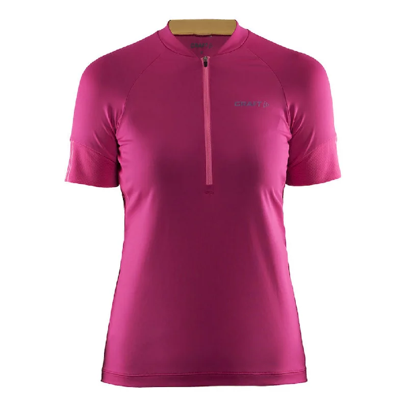 cycling clothing for downhill biking-Maglia donna Craft Velo - Rosa