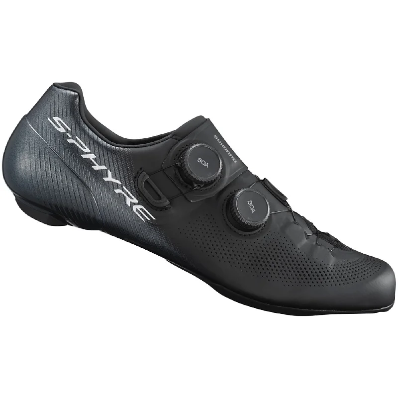 cycling clothing for rocky paths-Scarpe Shimano S-Phyre RC903 Wide - Nero