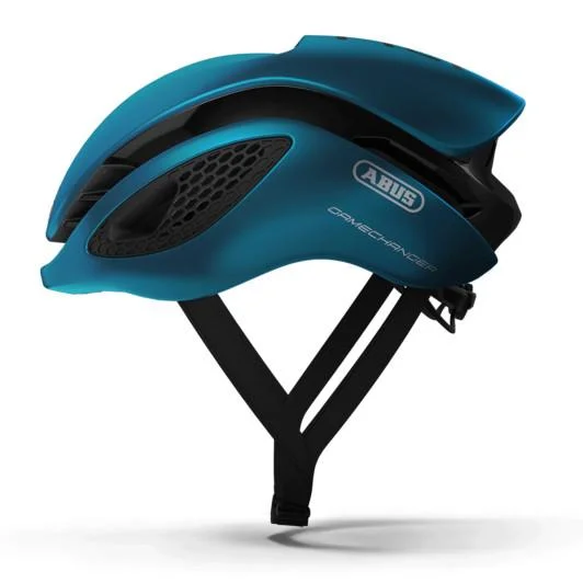 Bicycle helmet quick dry-Abus GameChanger Road Helmet - Steel Blue