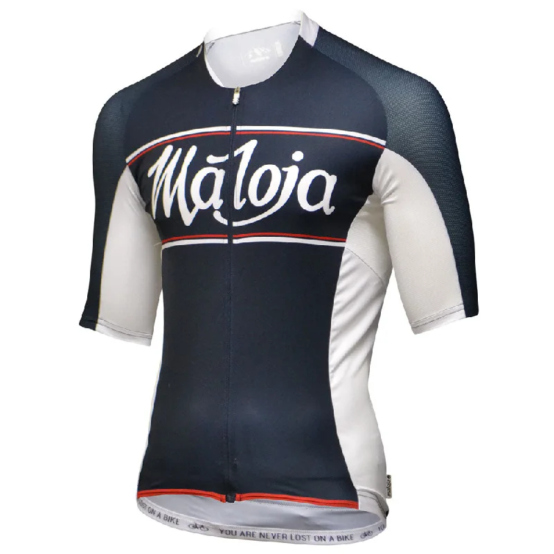 cycling clothing with gust block-Maglia Maloja SchleinsM - Blu