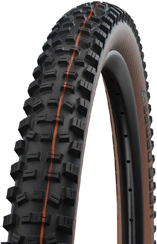 Schwalbe Hans Dampf Tire - 29 x 2.6 Tubeless Folding BLK/Bronze Evolution Line Super Trail Addix SpeedGrip