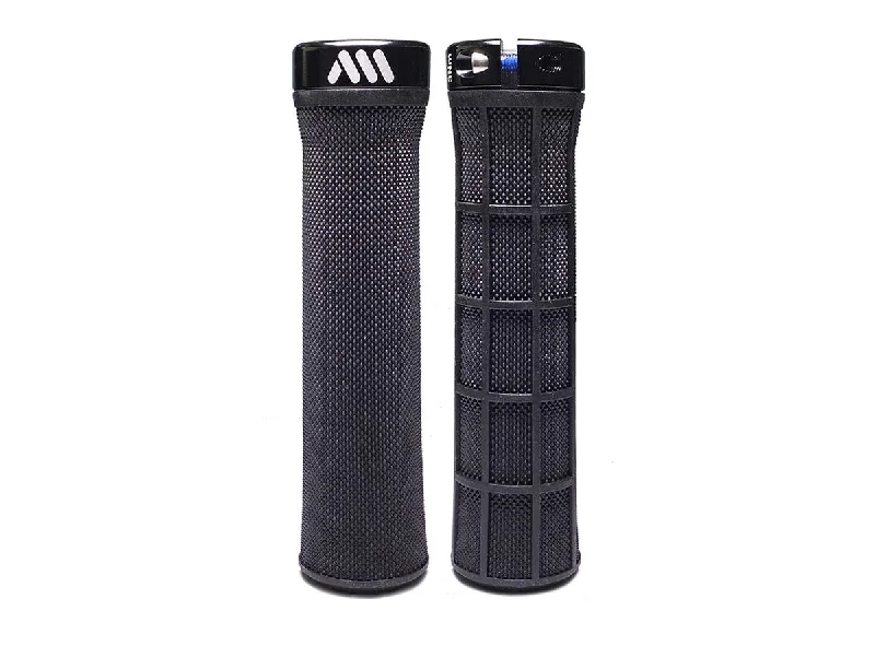 wear-resistant bicycle grips-AMS Berm Lock-On Grip - Black