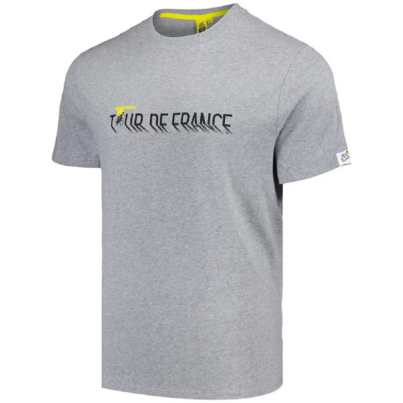 cycling clothing for lasting use-T-Shirt Tour de France 2024 - Jaune Esprit