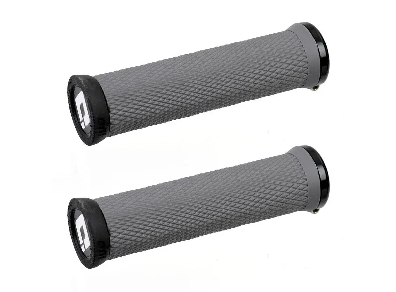 sweat-absorbent senior bicycle grips-ODI Elite Motion Lock-On Grips - Graphite