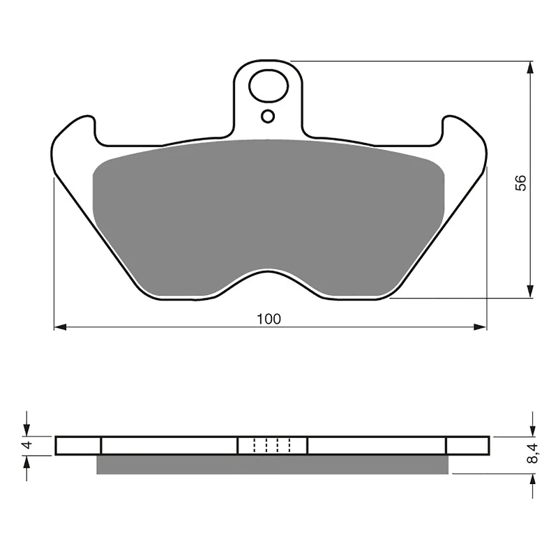 GOLDfren Brake Pads - S3 Sintered Sports (PBPH391)