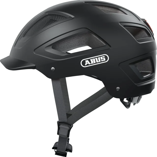 Bicycle helmet pressure resistant-Abus Hyban 2.0 City Helmet - Velvet Black