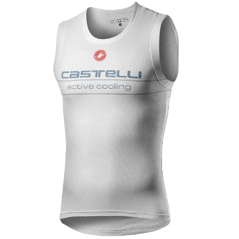 cycling clothing with thick warmth-Maglia intima senza maniche Castelli Active Cooling - Grigio