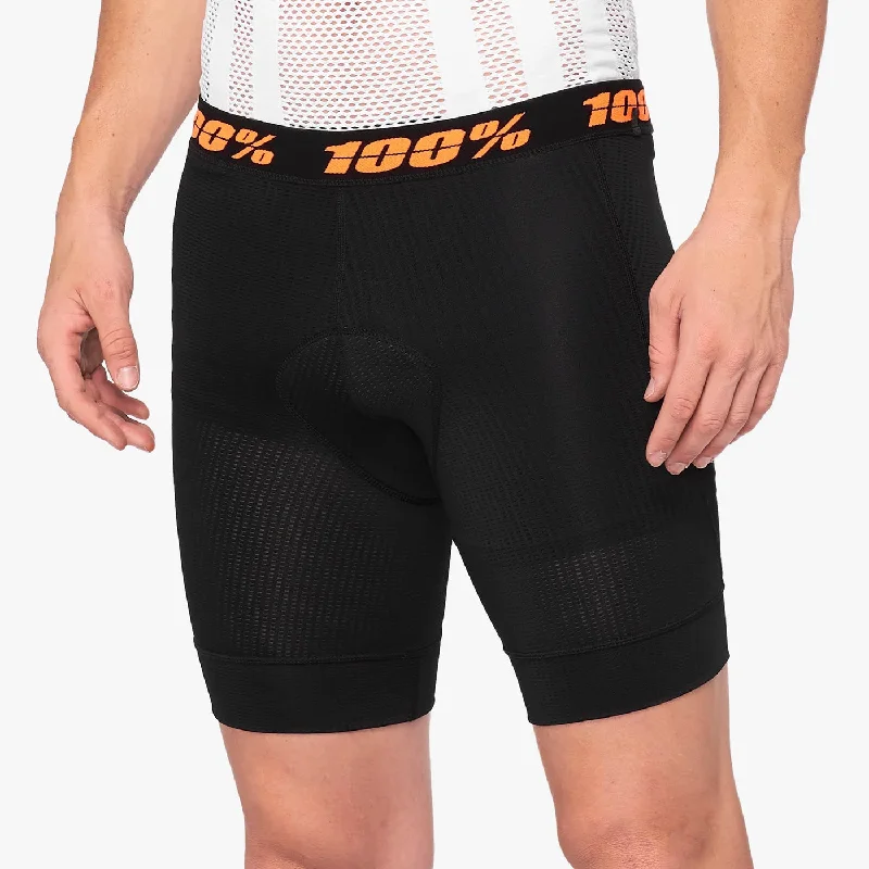 cycling clothing with moist weather-Boxer 100% Crux Liner - Nero