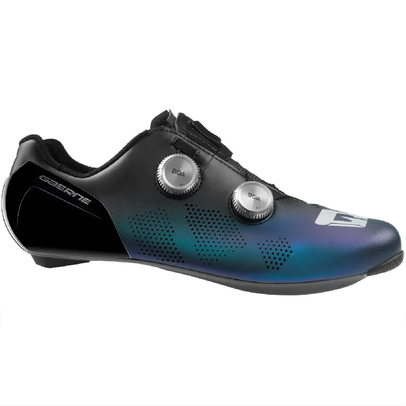 luxury cycling clothing brands-Scarpe Gaerne Carbon STL - Iridium