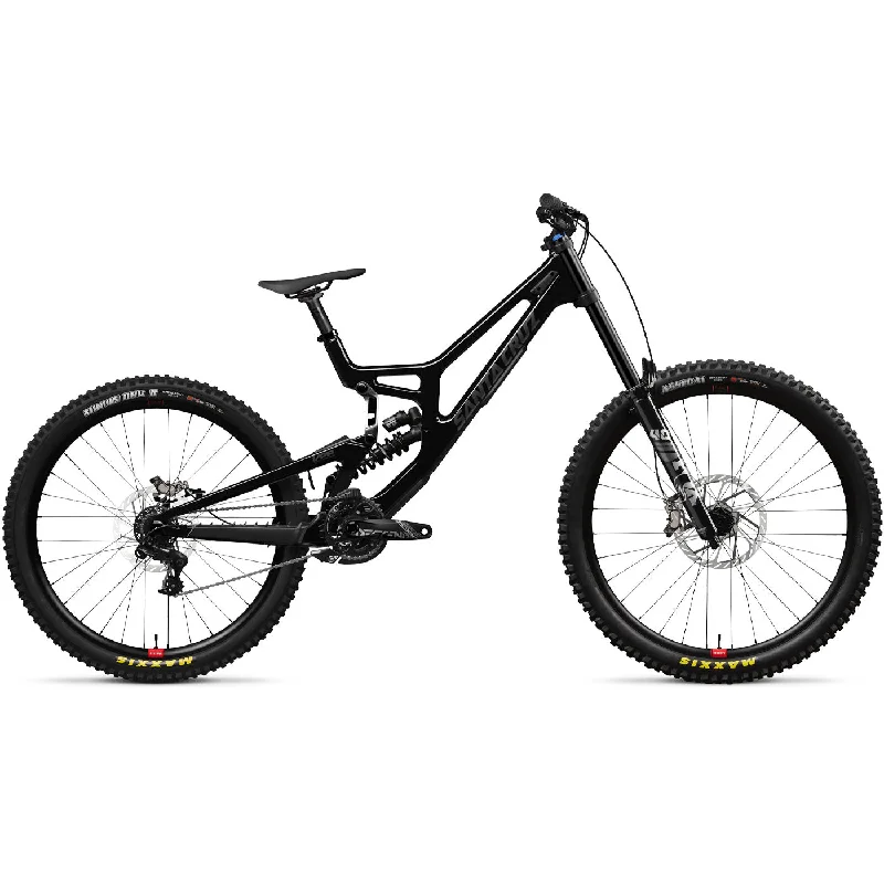 Bicycle wheelchair attachment-Santa Cruz V10 DH S - Nero