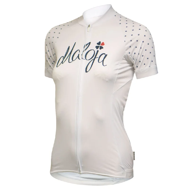 cycling clothing for long life-Maglia donna Maloja PortaM - Bianco