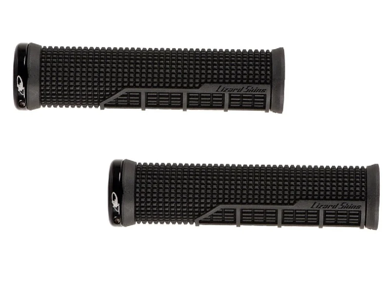 premium hybrid material grips-Lizard Skins Machine Grips - Jet Black