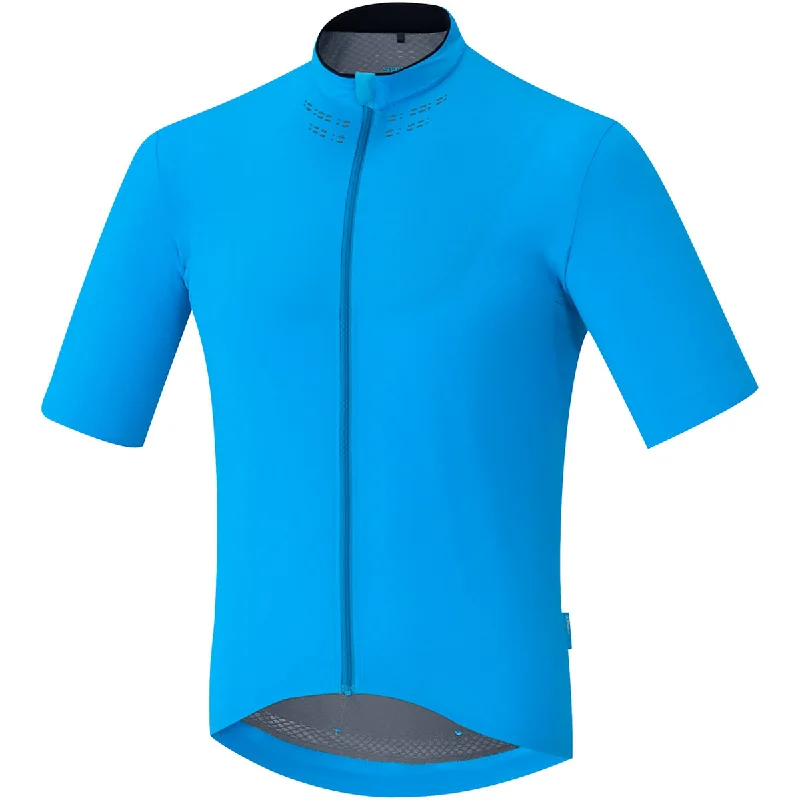 cycling clothing for forest trails-Maglia Shimano Evolve 19 - Blu