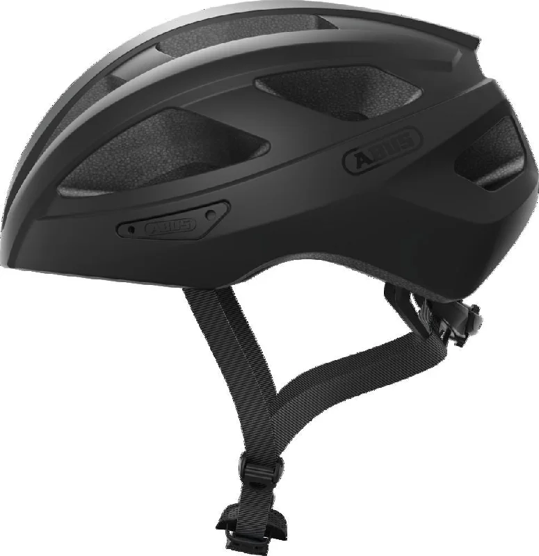 Bicycle helmet smog protection-Abus Macator Helmet - Velvet Black