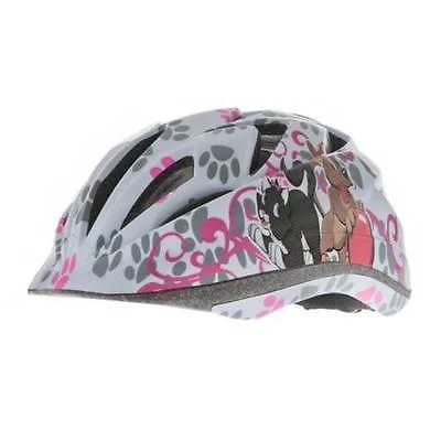 Bicycle helmet pollen filter-RALEIGH ROGUE CATS & DOGS MEDIUM SIZE 52-57 cm BIKE KIDS CYCLE HELMET 50% OFF