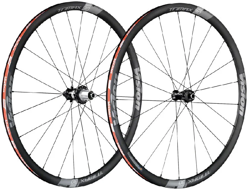 Vision TriMax 30 Wheelset - 700c 12 x 100/142mm CenterLock HG 11 Black