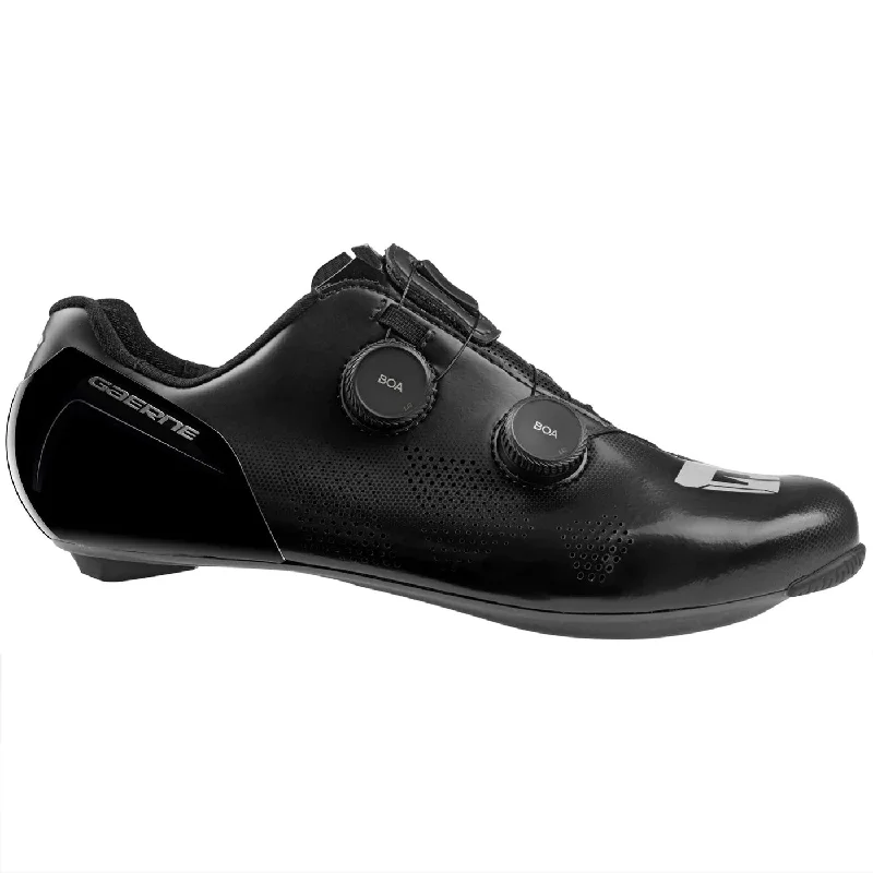 cycling clothing with rear pockets-Scarpe Gaerne Carbon STL - Nero