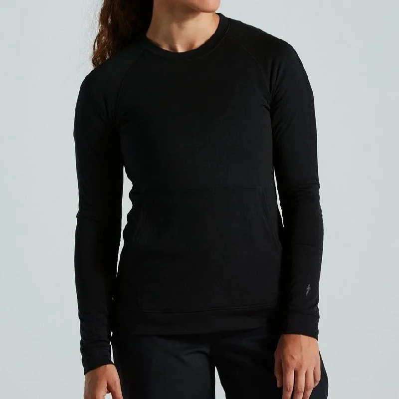 cycling clothing with steady grip-Women's Trail Thermal Jersey