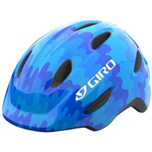 Bicycle helmet navigation aid-Giro Scamp Child Helmet - Blue Splash