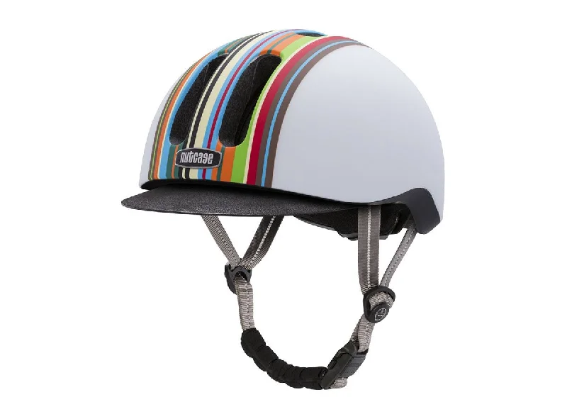 Bicycle helmet time trial-Nutcase Metroride Helmet - Kids - Technicolor Matt