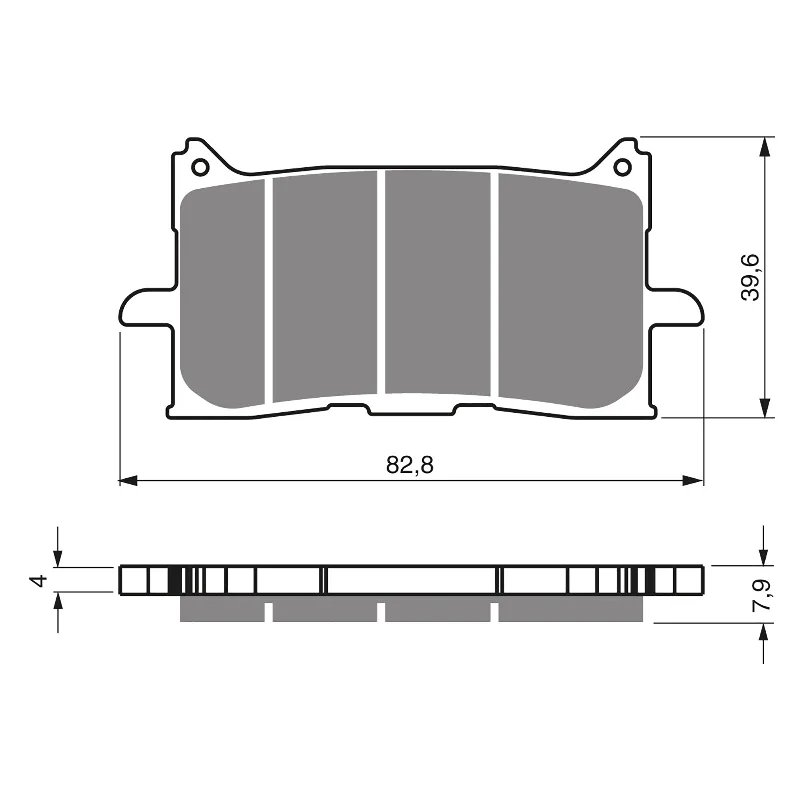 GOLDfren Brake Pads - K5 Off-Road Racing