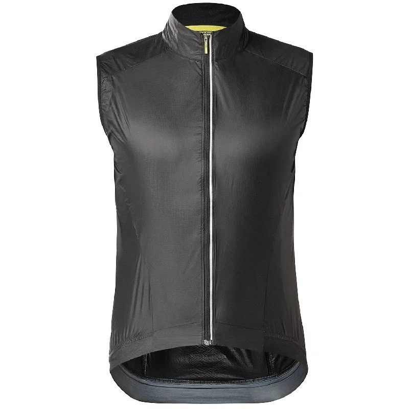 cycling clothing for lanky builds-Gilet Mavic Essential - Nero