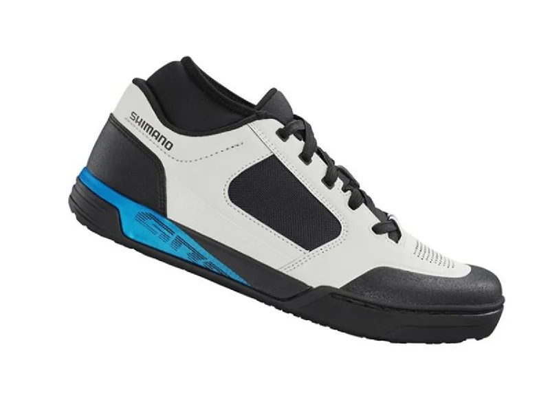 cycling clothing for fast pace-Shimano GR903 Flat Sole MTB Shoe - White - 2022