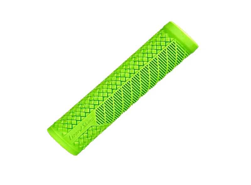 durable grooved bicycle grips-Lizard Skins Single Compound Charger Evo Grips - Green