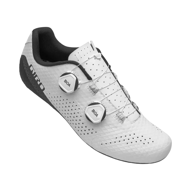 cycling clothing for gusty days-Giro Regime Road Shoe - White