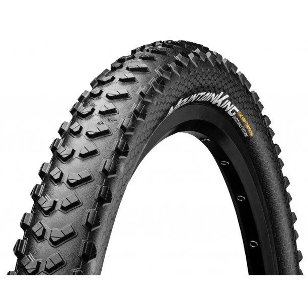 affordable compact bike grips-Continental Mountain King Performance 27.5" Folding MTB Tire - PureGrip