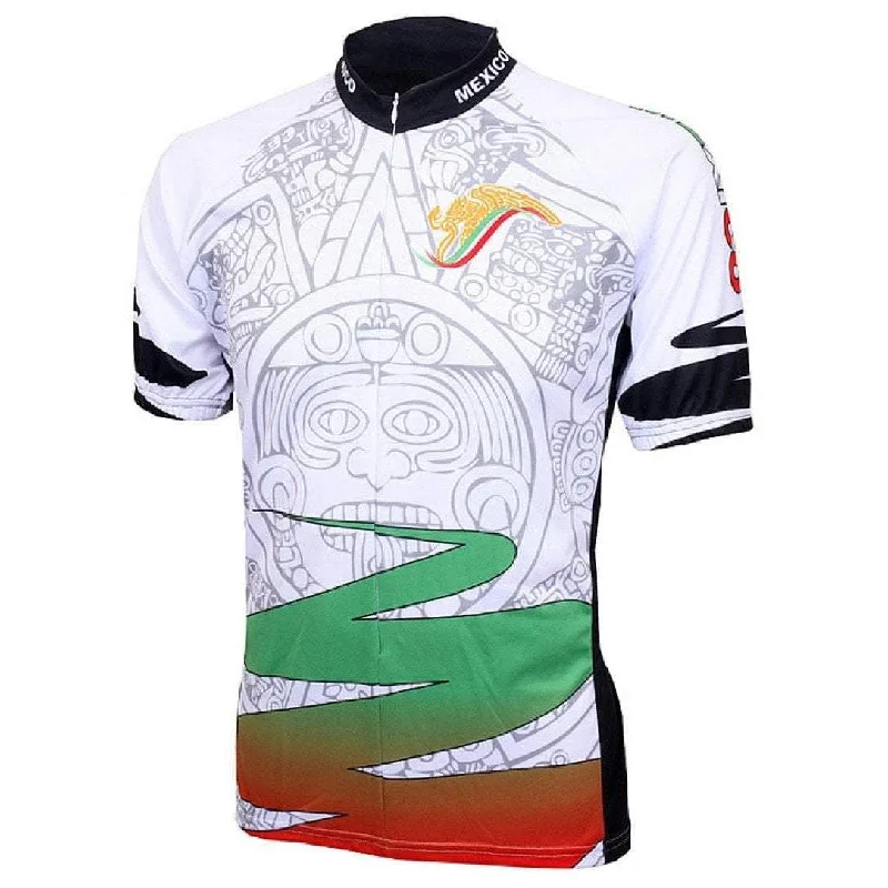 cycling clothing for daily rides-Men's Aztec Road Bike Jersey