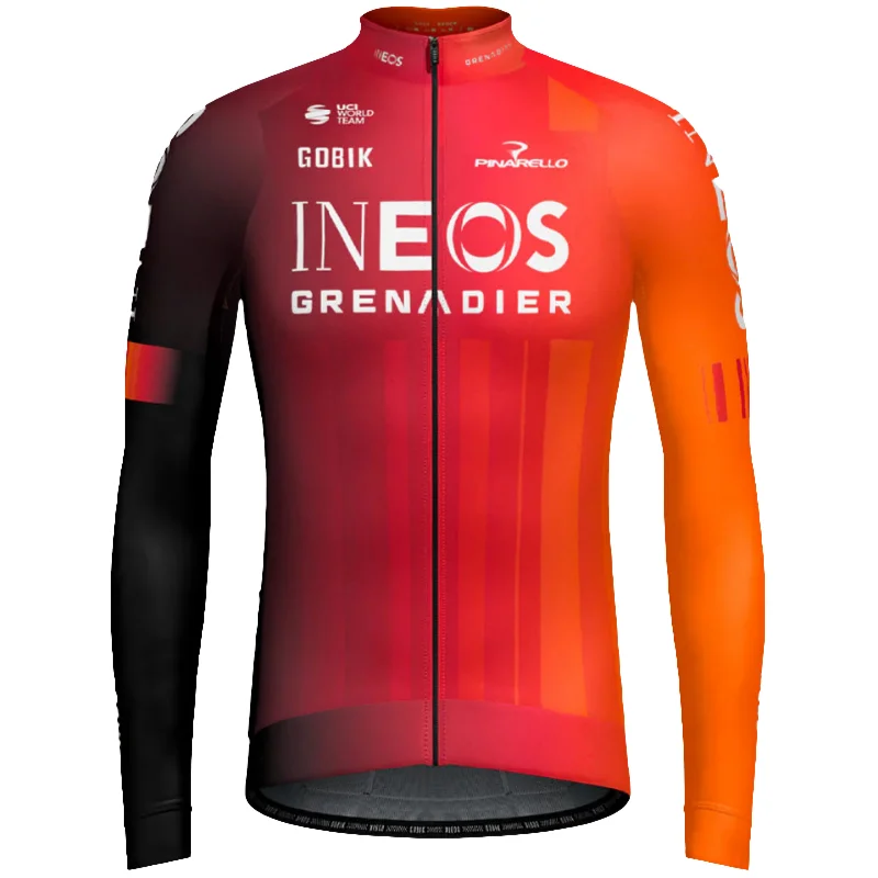 cycling clothing with cushy pads-Maglia maniche lunghe Gobik Ineos Grenadiers 2025 Hyder