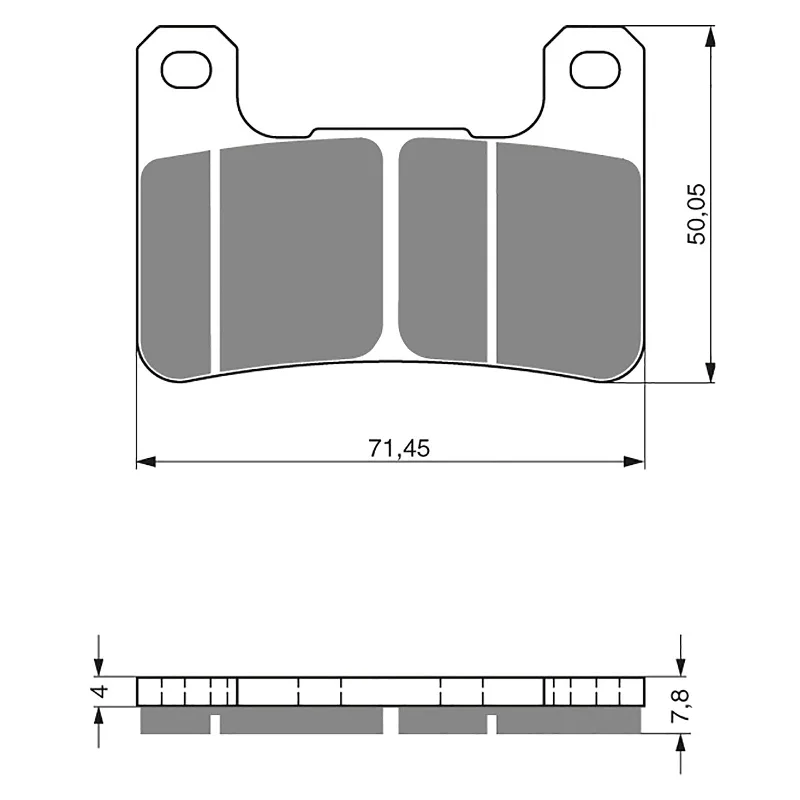 GOLDfren Brake Pads - S33 Sintered Racing