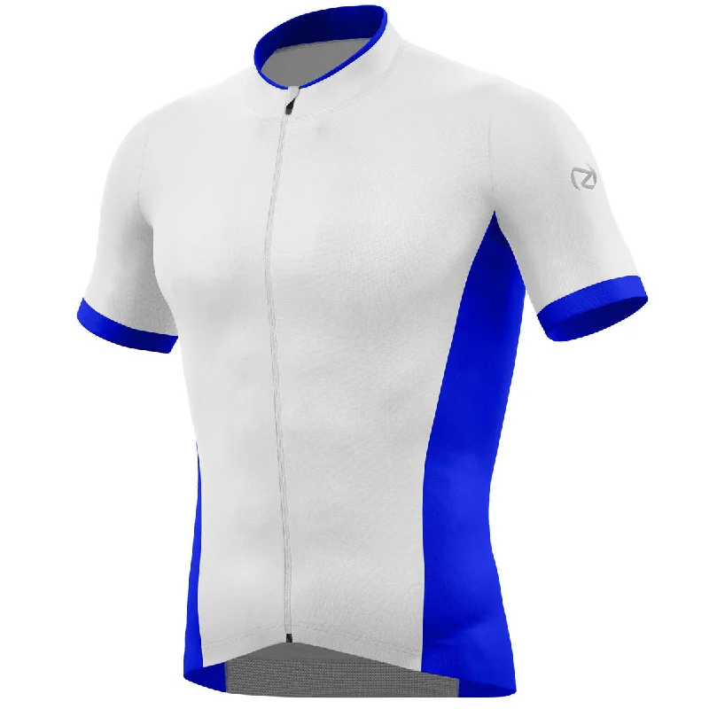 cycling clothing with cool prints-Maglia DKB Giro - Bianco blu