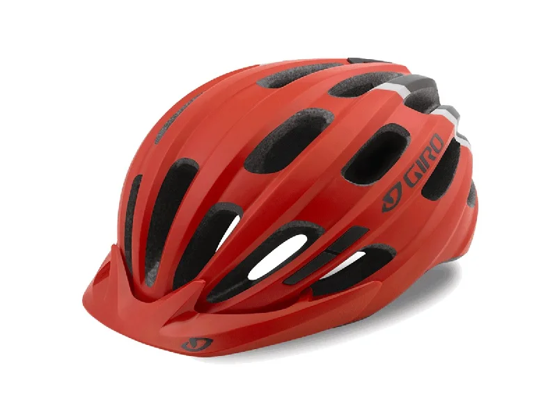 Bicycle helmet charger compatible-Giro Hale MTB Helmet - Youth - Matt Bright Red