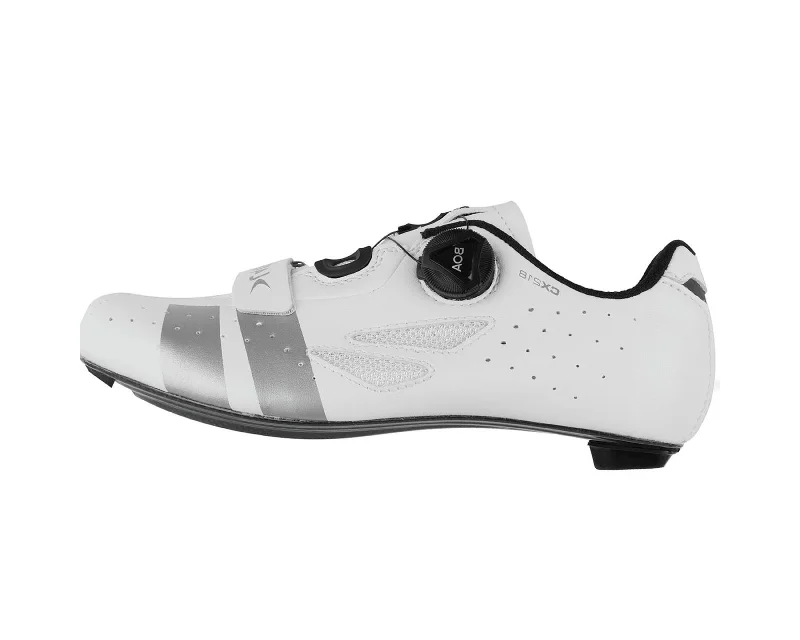 cycling clothing for chill rides-Lake CX 218 2019 Shoe Wht/Sil 40