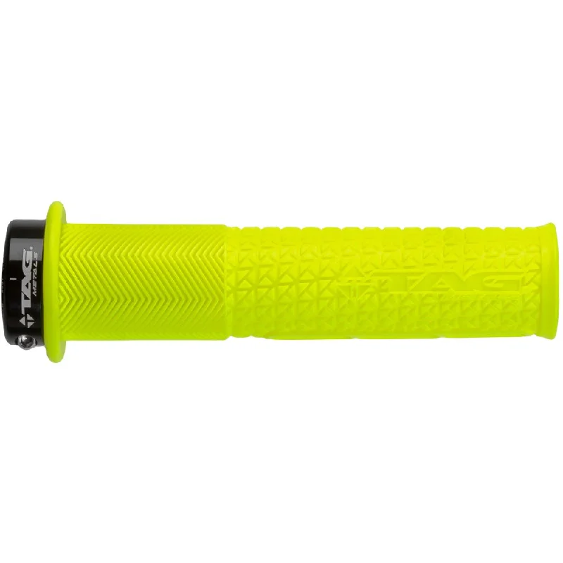 low-profile senior bicycle grips-TAG Metals T1 Braap Grips - Yellow