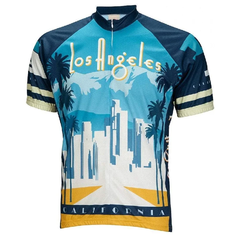 cycling clothing with plush warmth-Men's Los Angeles Road Bike Jersey