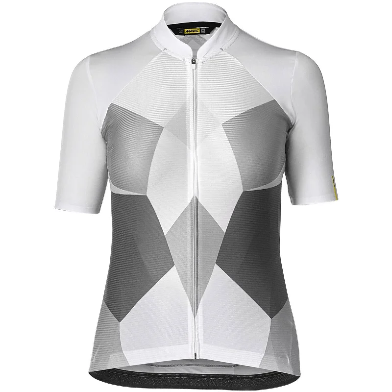 cycling clothing for road safety-Maglia Donna Mavic Sequence Pro - Bianca