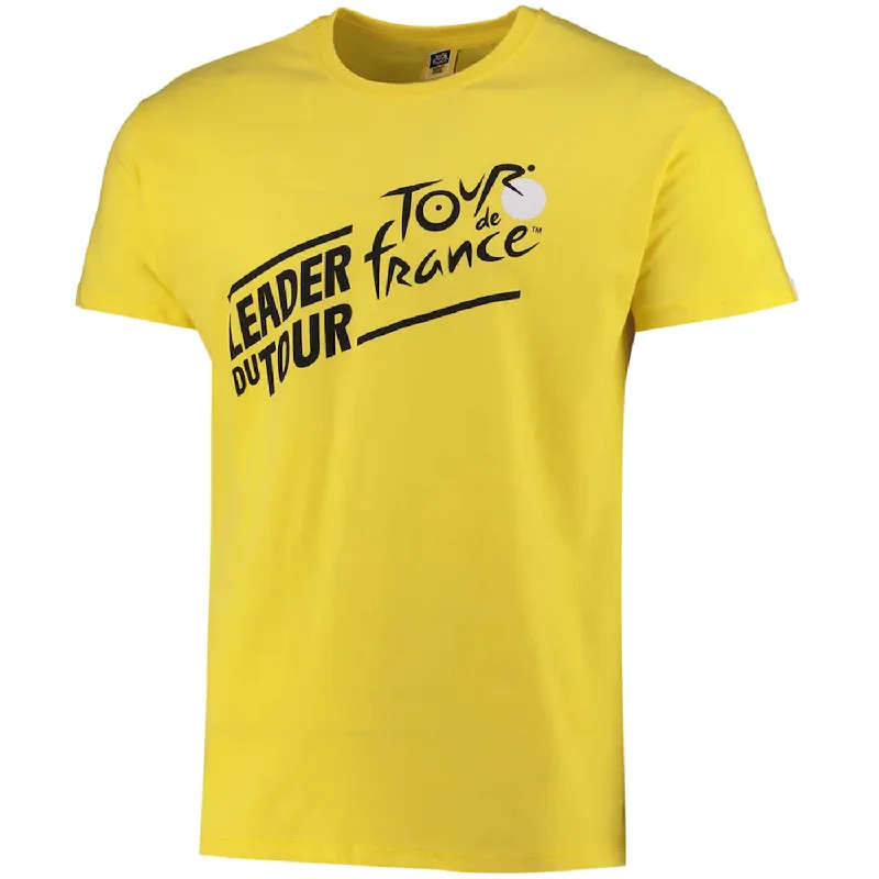 cycling clothing with tough pads-T-Shirt Tour de France Leader - Giallo