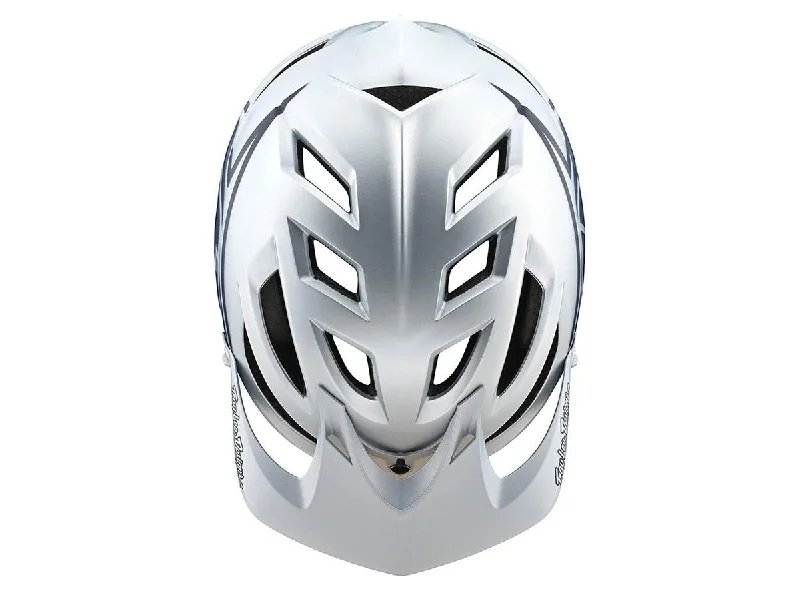 Bicycle helmet coupon offer-Troy Lee Designs A1 Helmet Replacement Visor - Metallic Gray