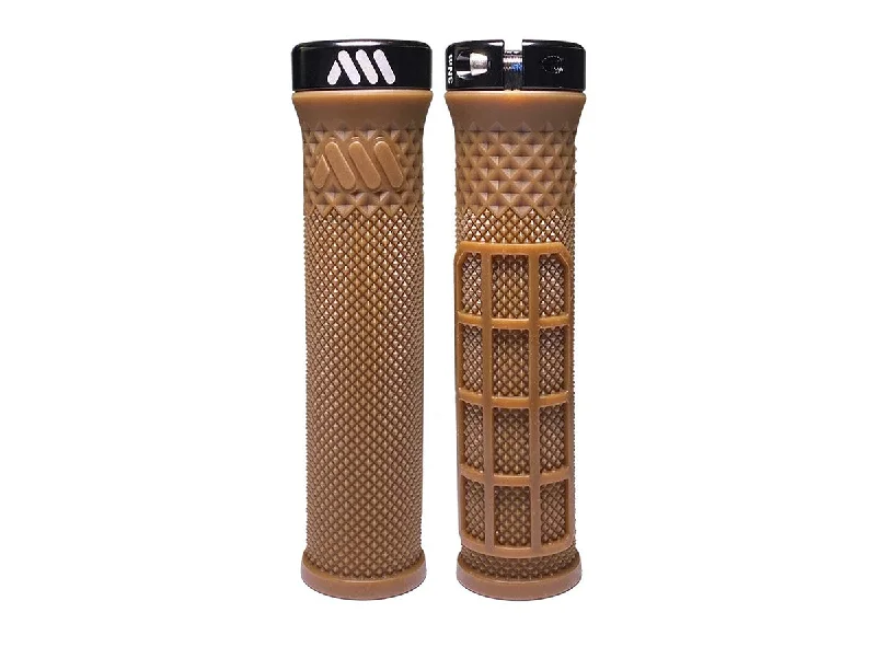 embossed bicycle grips-AMS Cero Lock-On Grip - Gum