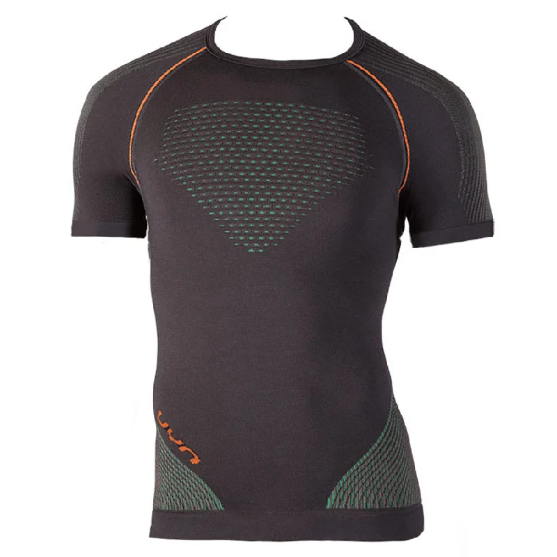 cycling clothing for big airflow-Maglia intima UYN Evolutyon - Grigio arancio