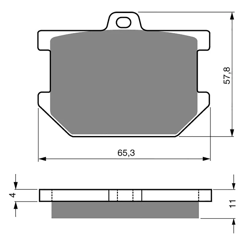 GOLDfren Brake Pads - S3 Sintered Sports (PBPH05)