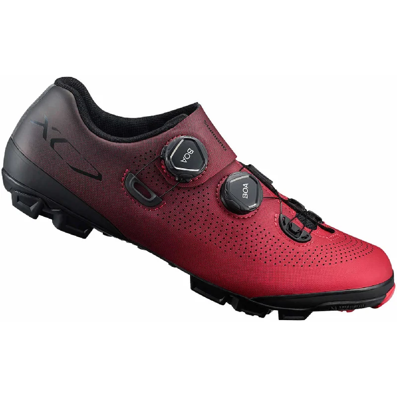 lightweight cycling clothing for races-Scarpe Shimano XC701 - Rosso