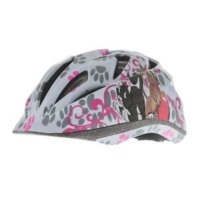 Bicycle helmet money saver-RALEIGH RSP KIDDIES HELMET "ROGUE CATS & DOGS" MEDIUM SIZE SALE 50% OFF RRP £25