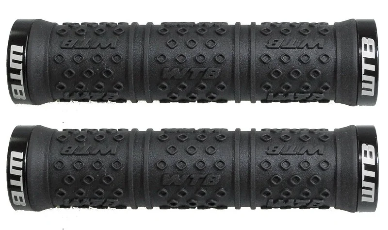 firm e-bike grips-WTB TechTrail Clamp-On G2 Grips - Black