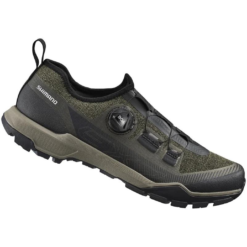 cycling clothing for bike trips-Scarpe Shimano EX7 - Verde